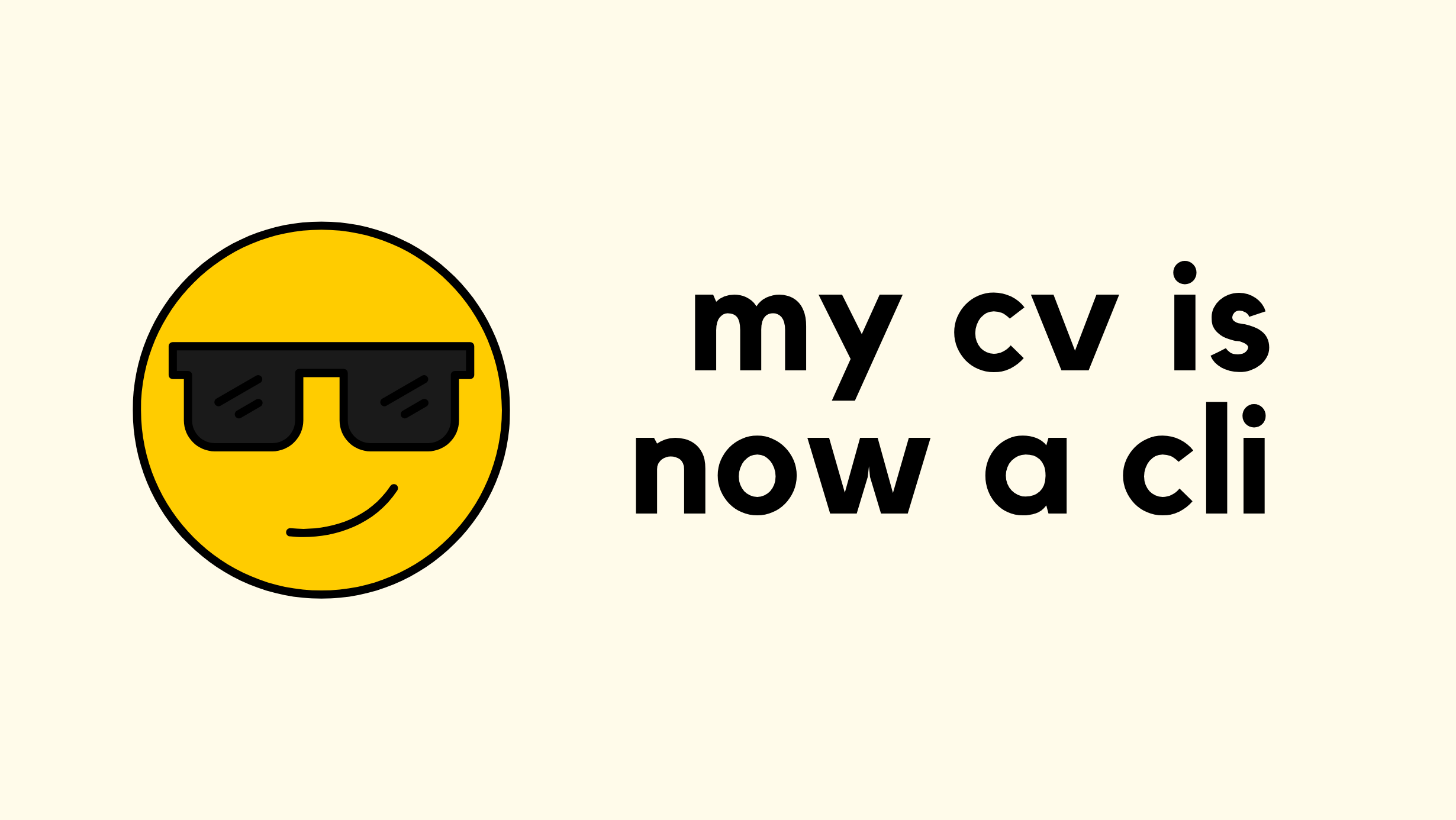 I Vibe-Coded My CV Into a CLI