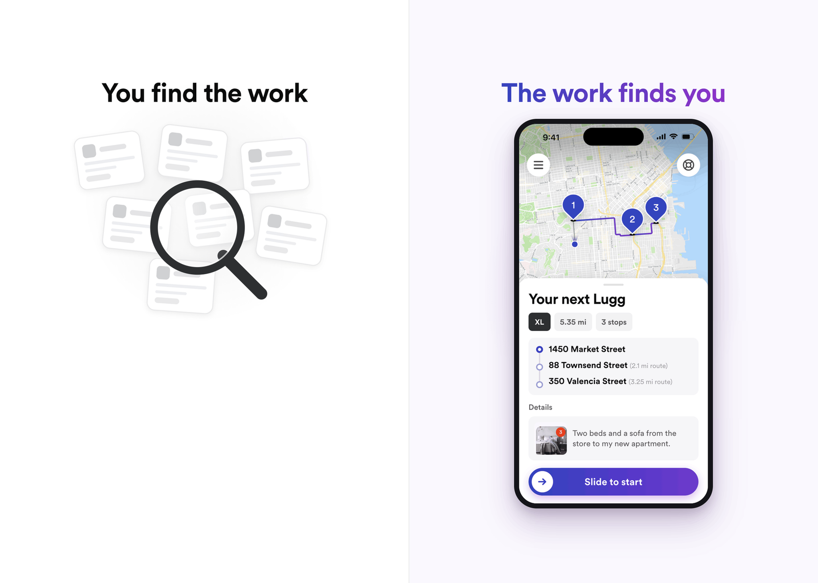 Driving for GoShare vs. Lugg: which gig actually fills your day?