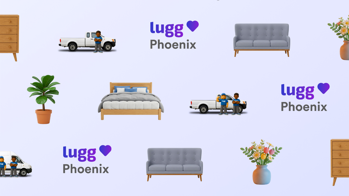  Illustrated Lugg Phoenix graphic -  best places to buy furniture in Phoenix, AZ.
