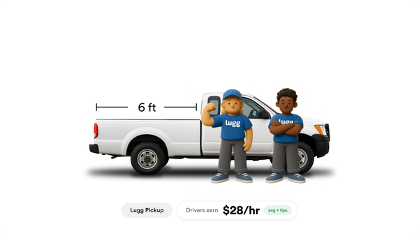 What pickup trucks qualify to drive for Lugg?