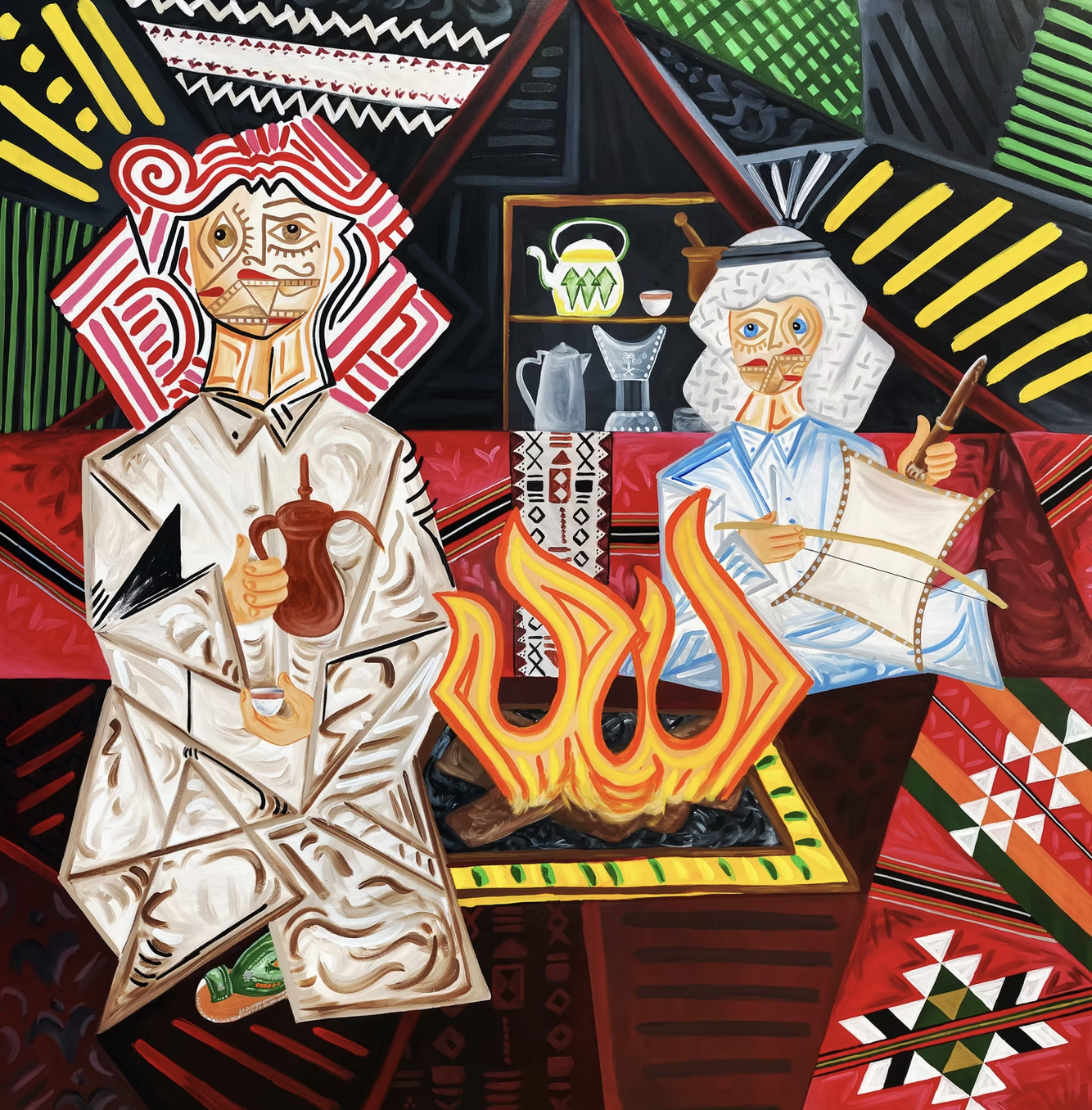 Painting Heritage Differently: The Cubist Art of Faisal Alkheriji