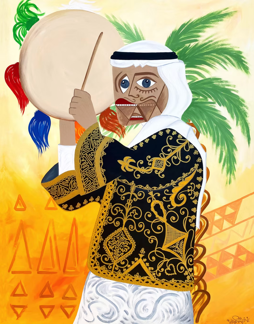 Painting Heritage Differently: The Cubist Art of Faisal Alkheriji