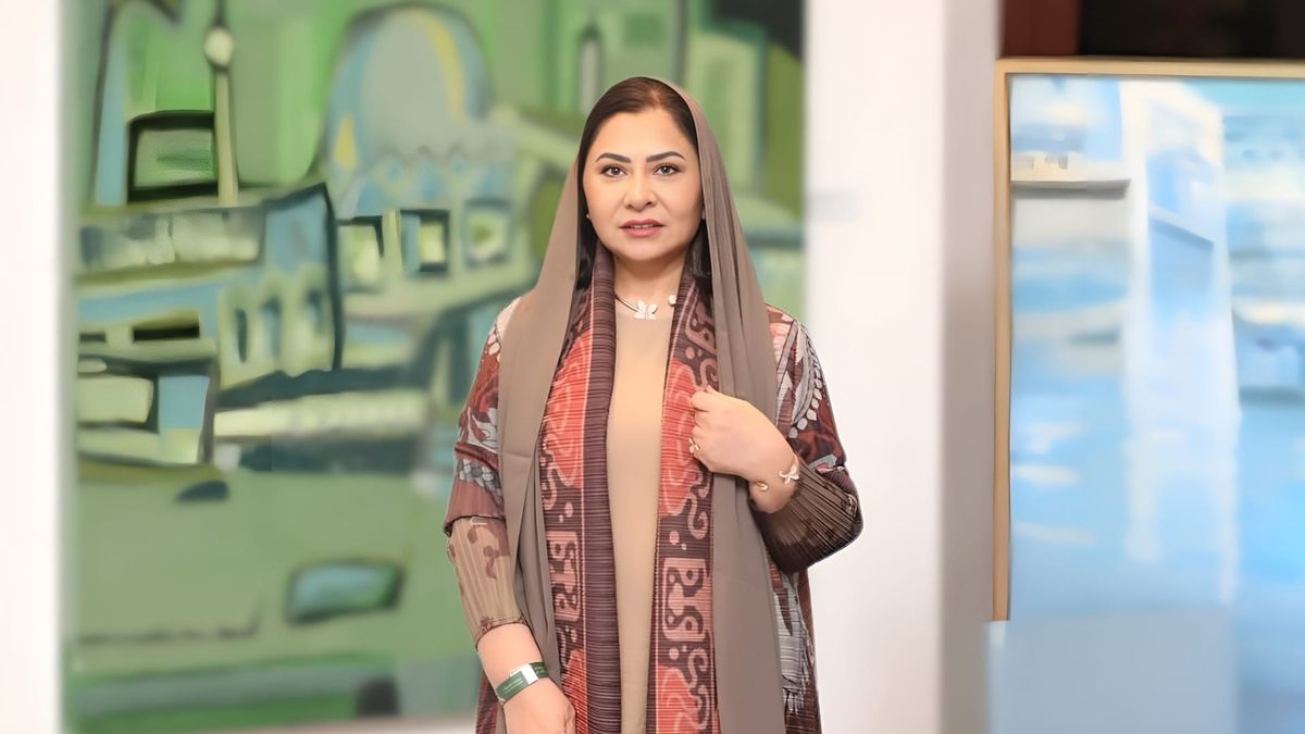 The Calm Geometry of Najla Al-Saleem's Artwork