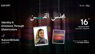 Art Majlis x Nujood Alotaibi: Exploring Identity & Emotion Through Watercolor