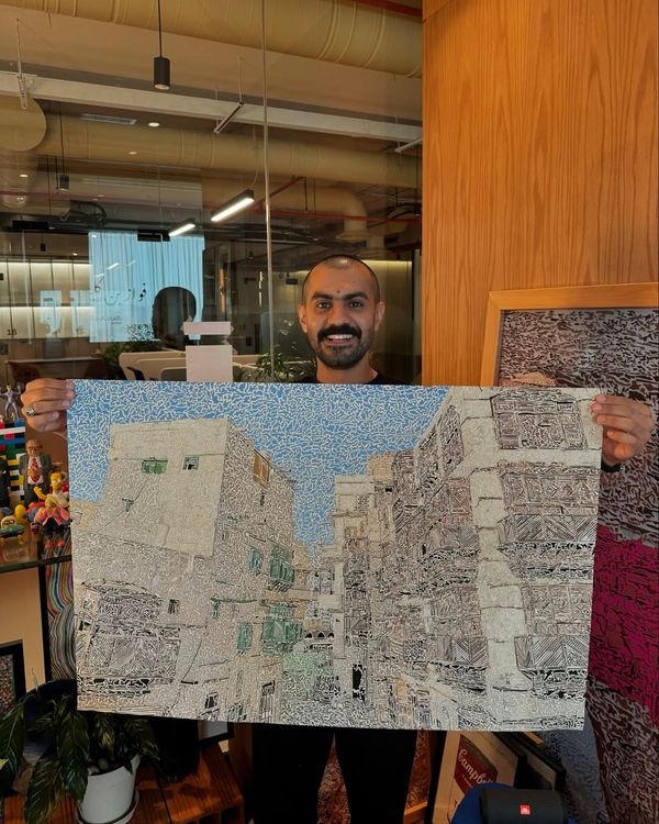 An Artist in Dialogue: Fawaz Binkolaib