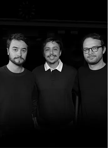 Greco Prado, Matheus Ramos e Augusto Hengemühle