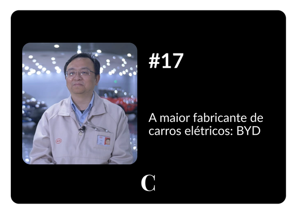 #17 - A maior fabricante de carros elétricos: BYD