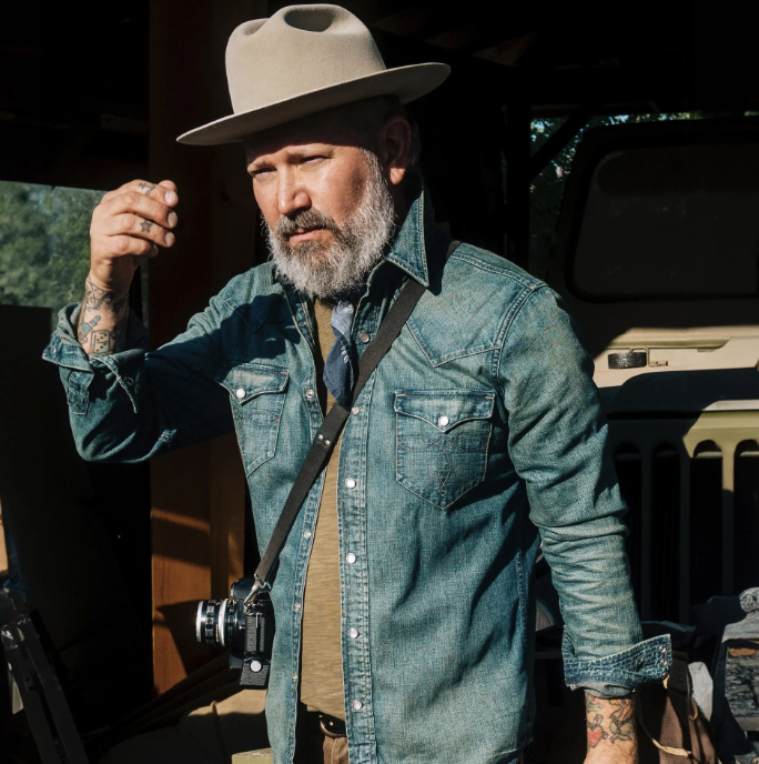 double rl rrl cowboy denim jacket