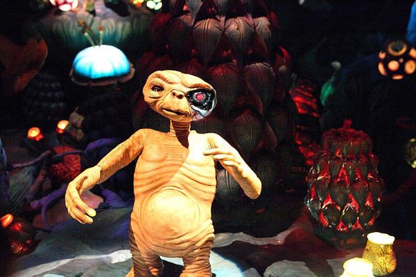 E.T. animatronic at Universal Studios in Orlando, Florida