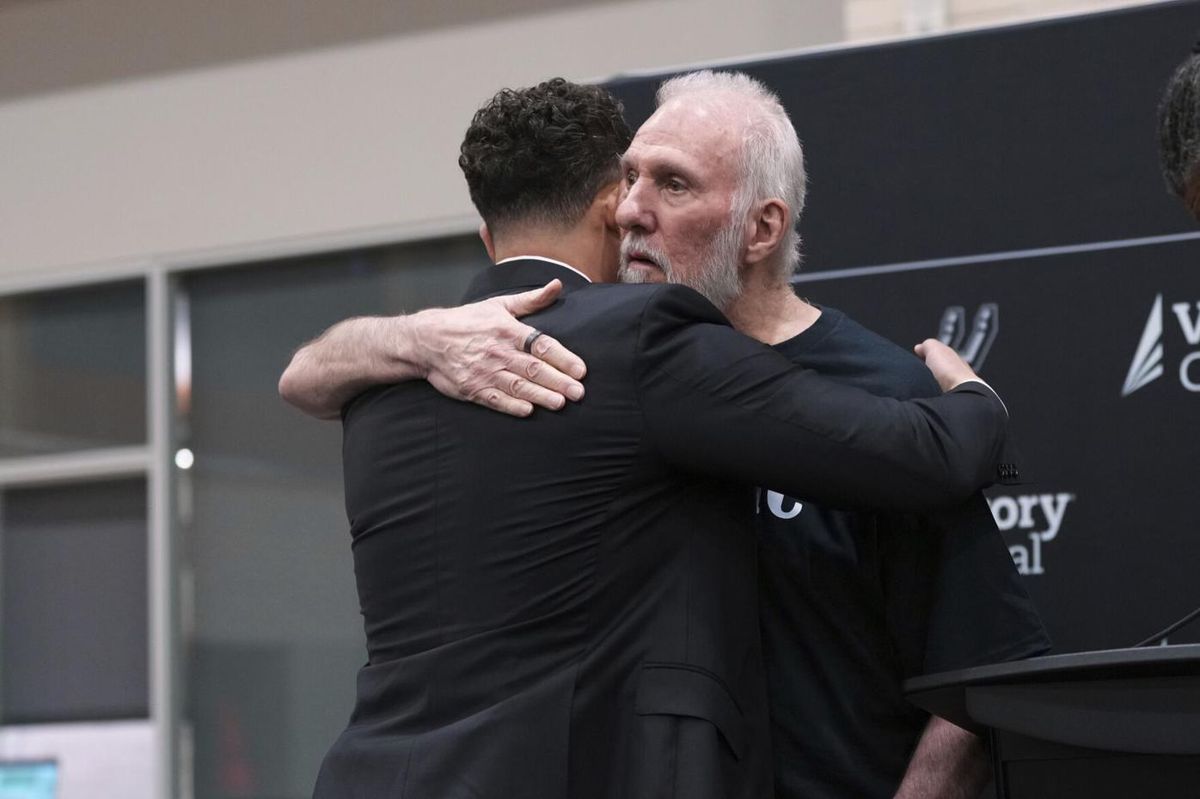 Popovich Passes Torch As Spurs Introduce Mitch Johnson As New Head Coach