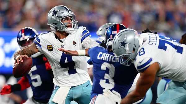 Cowboys can't slow Giants in 28-20 season opening loss