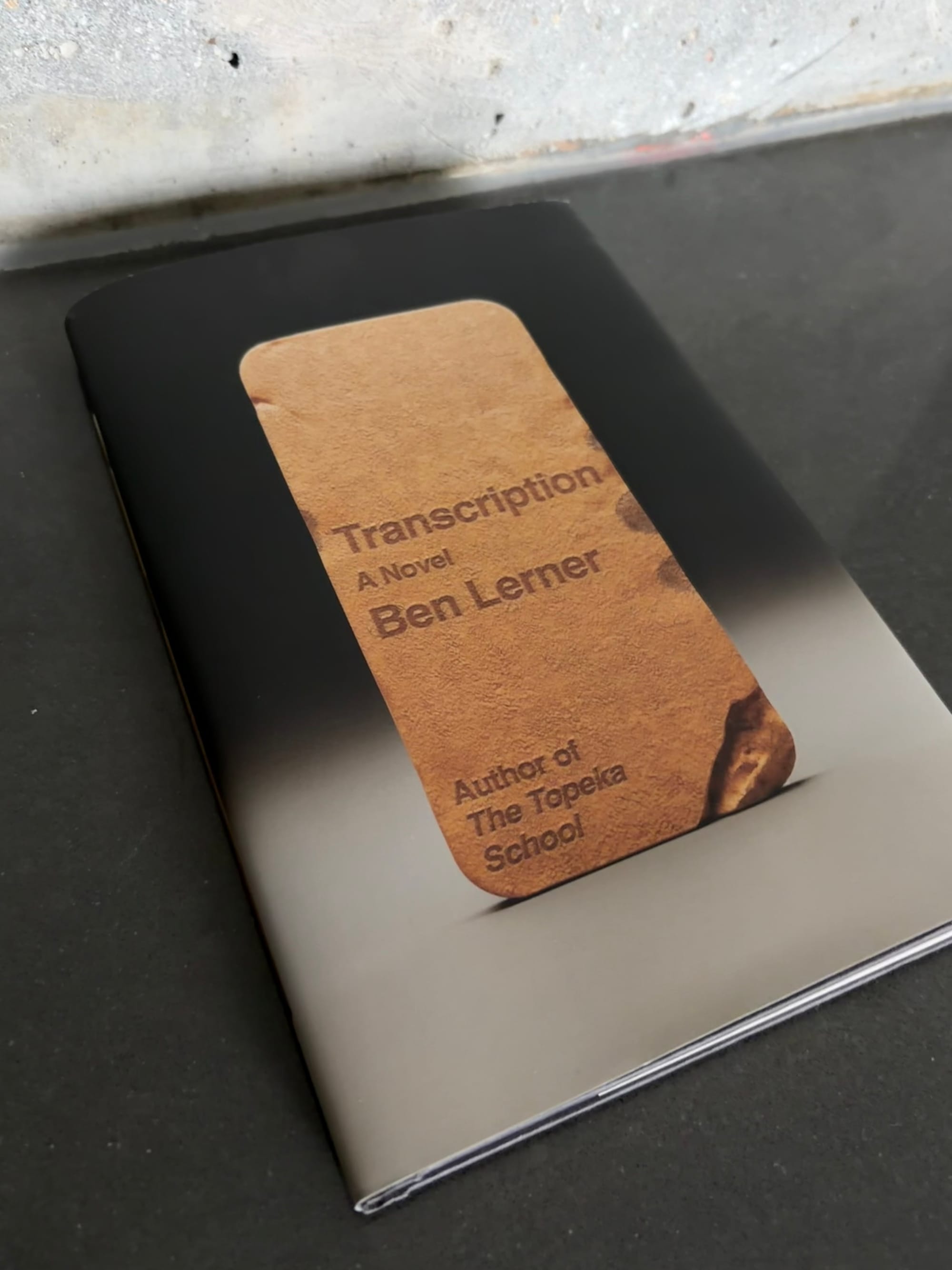 Transcription by Ben Lerner