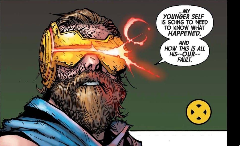 Cyclops from the "Age of Revelation" X-Men storyline