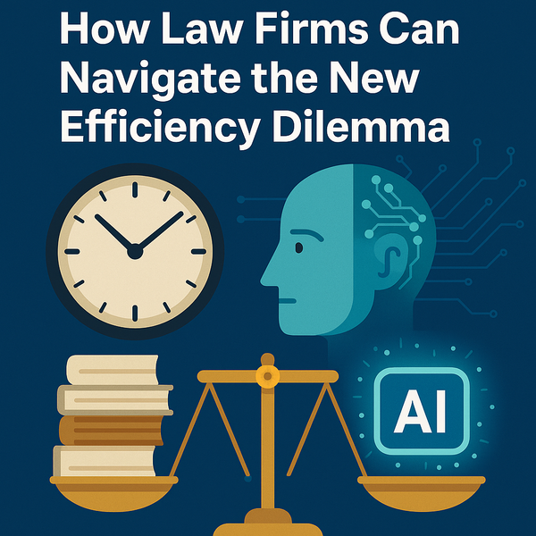 Billing in the Age of AI: How Law Firms Can Navigate the New Efficiency Dilemma