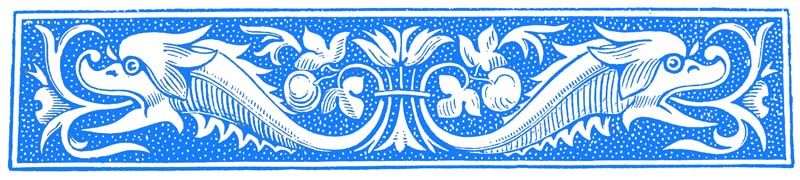 Decorative banner illustration