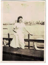 Photo image of Margo Williams on board ship