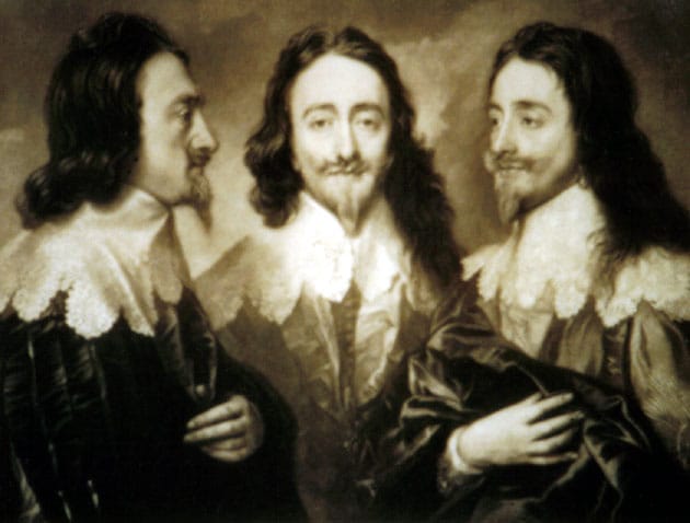 Portrait of King Charles I by Van Dyck