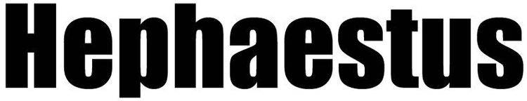 Text title Hephaestus