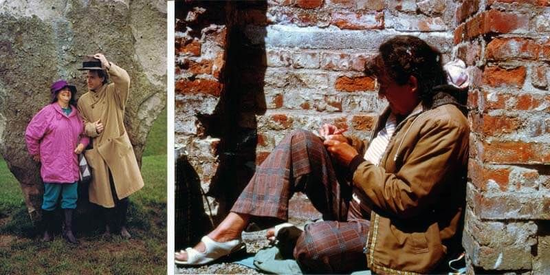 Photo images of Nick Hammond and Margo Williams