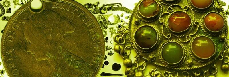 Photo image of artefacts recovered directed by ghosts.