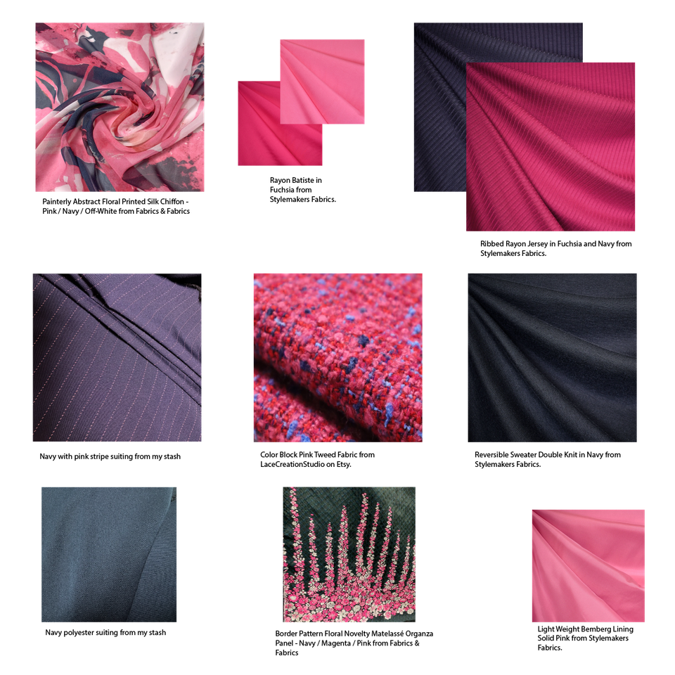 Fabric for the spring Capsule Collection