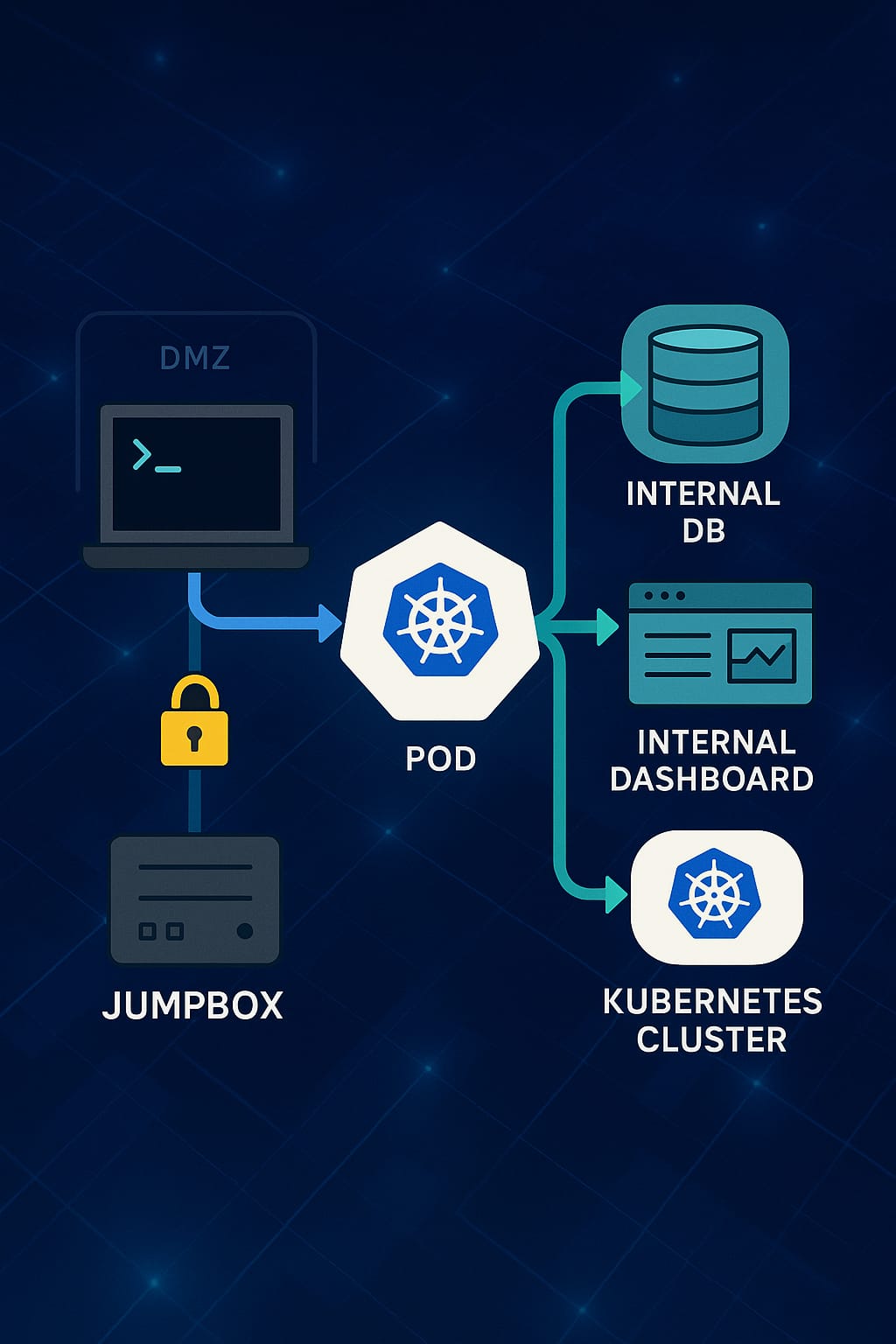 Bastion através do Kubernetes