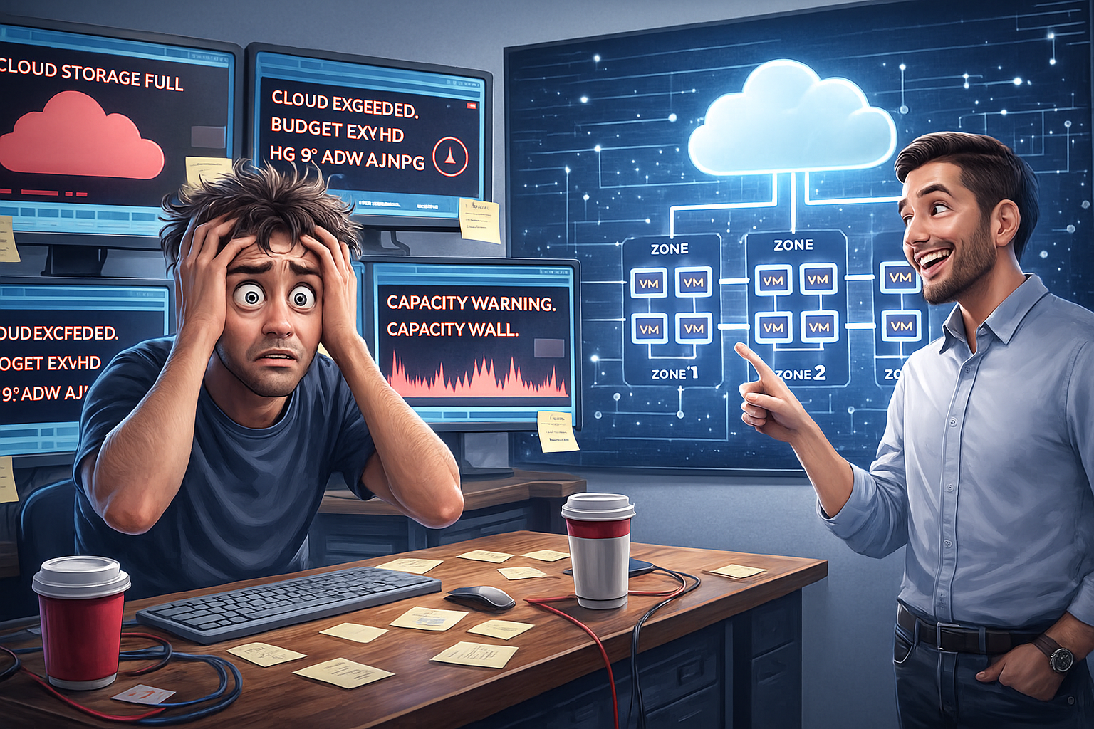 Como otimizar custo e disponibilidade com múltiplos SKUs e zonas