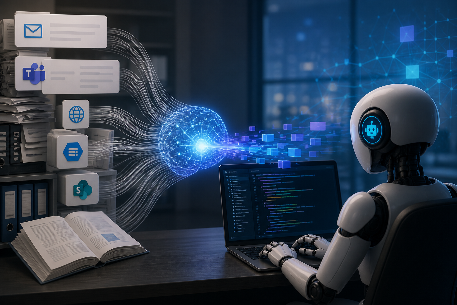 Do conhecimento corporativo ao código: evoluindo aplicações com Work IQ, Foundry IQ e GitHub Copilot — Parte 1