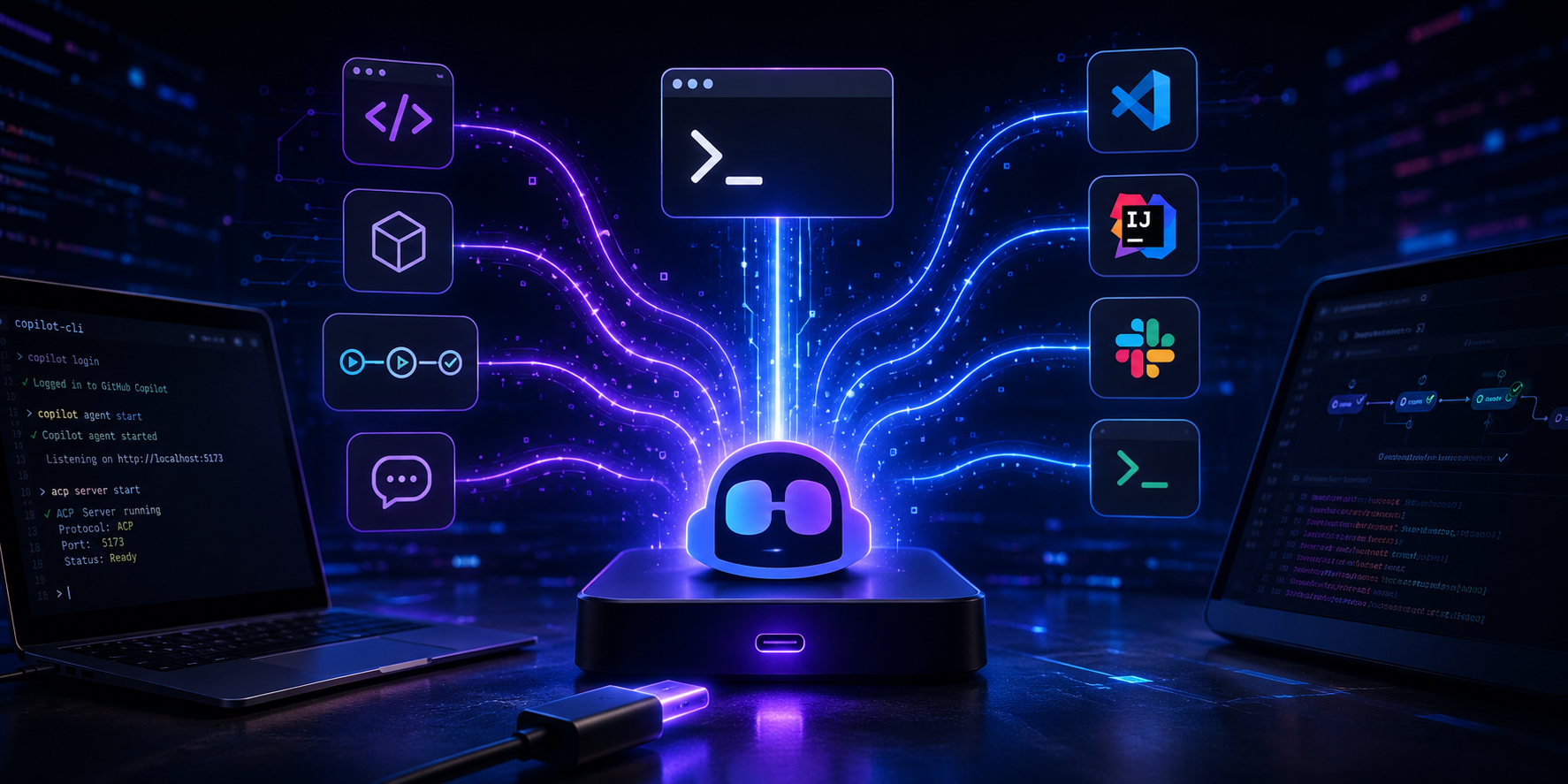 GitHub Copilot CLI ACP Server: o "USB-C" para agentes de IA chegou ao terminal