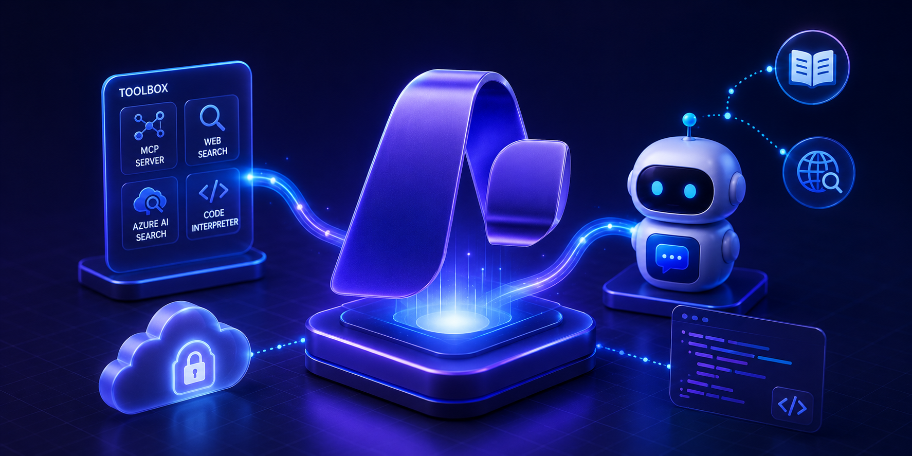 Criando um agente com Microsoft Foundry Toolboxes e .NET