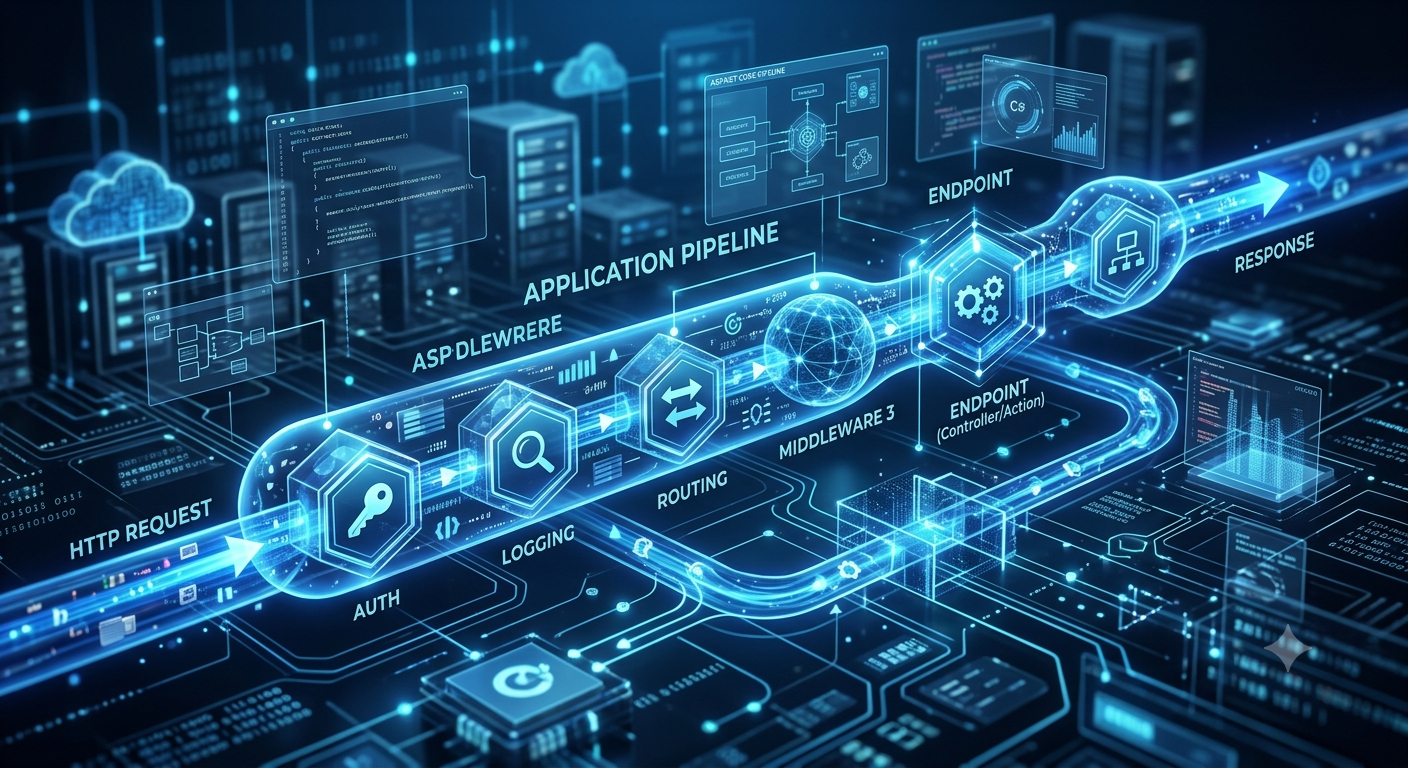 Middleware no ASP.NET Core: Entendendo o Pipeline Completo da Aplicação