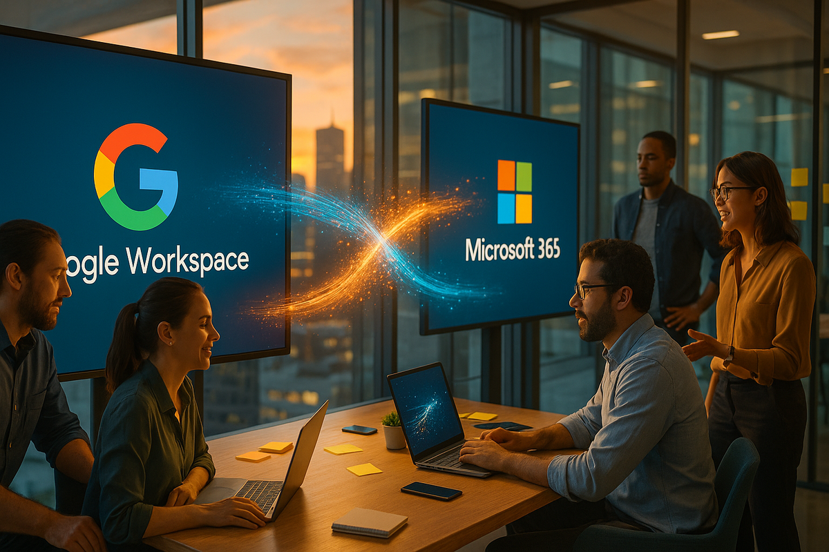 Case: Migração Google Workspace x Microsoft 365