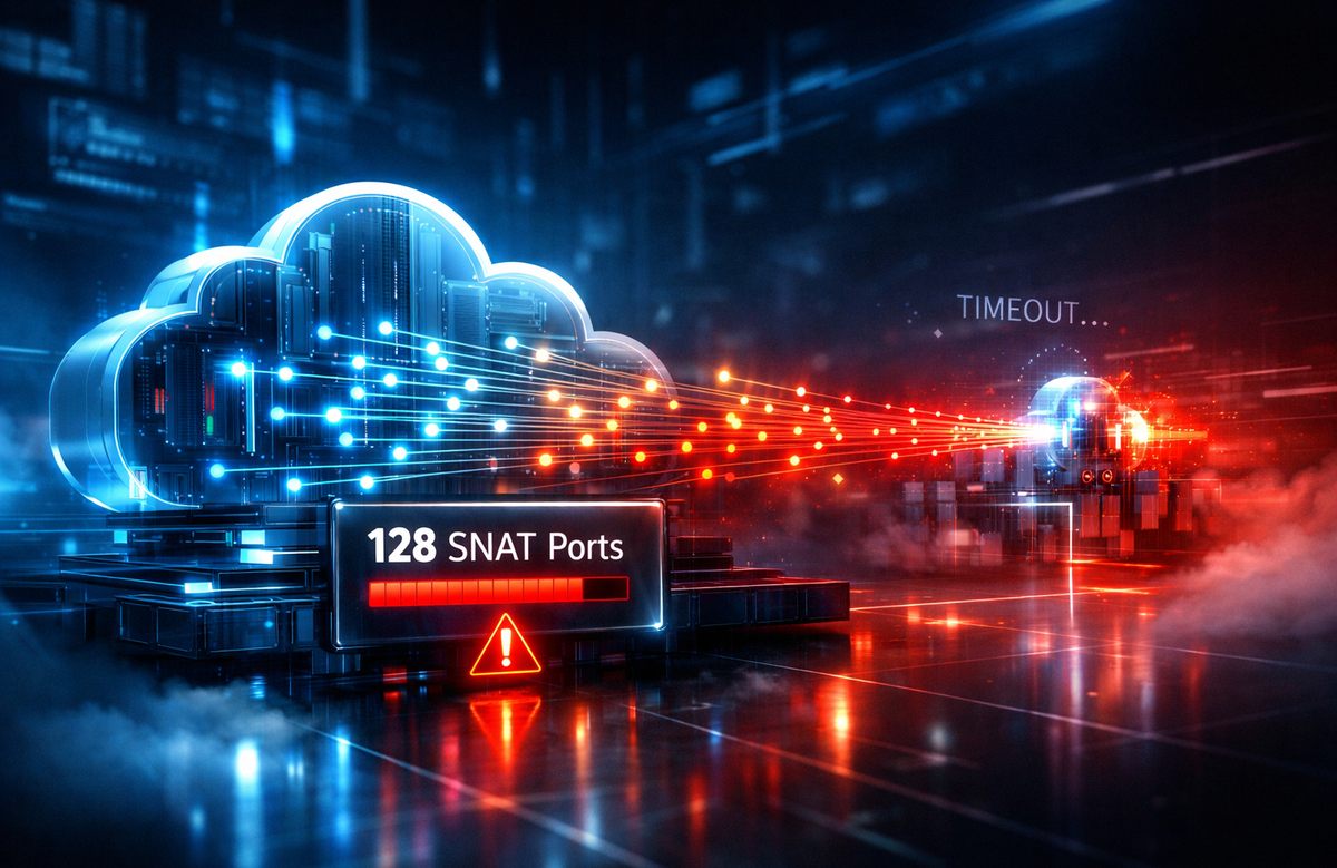 O Timeout que funcionava na minha máquina: como diagnosticamos SNAT Port Exhaustion no Azure