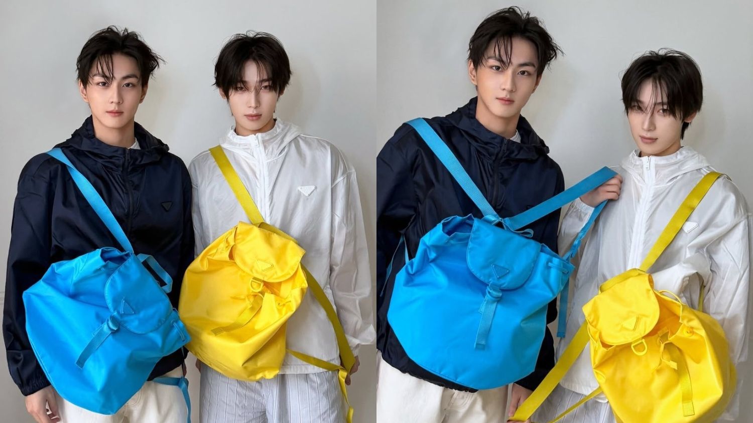 ENHYPEN Sunoo and Jungwon Showcase Playful Chemistry in New Prada Re-Nylon Campaign