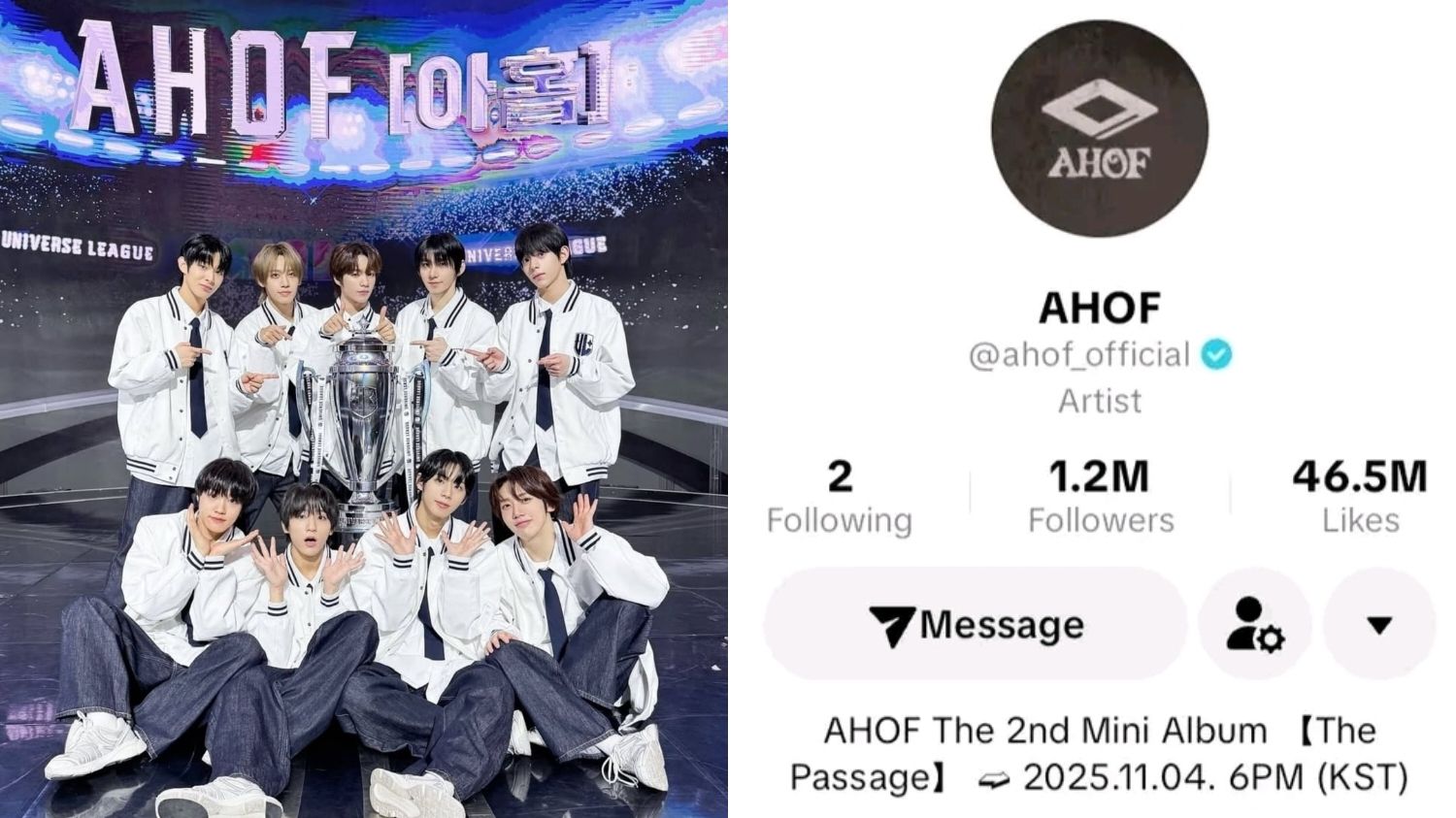 AHOF Hits Major Milestone with 1.2 Million TikTok Followers