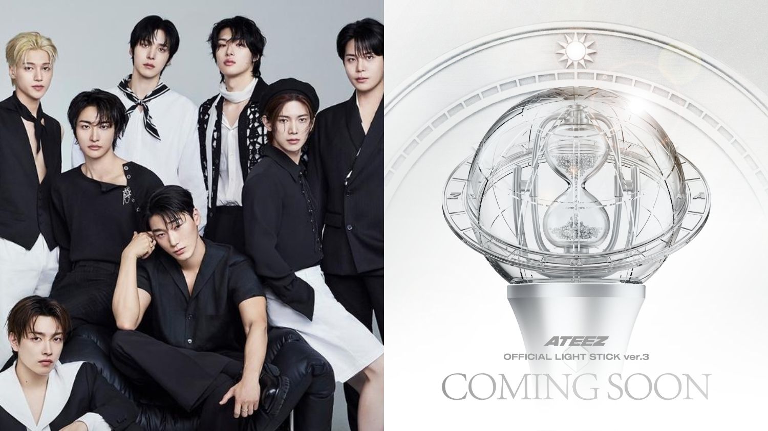 ATEEZ Ignites Fan Excitement with First Glimpse of Official Light Stick Ver. 3