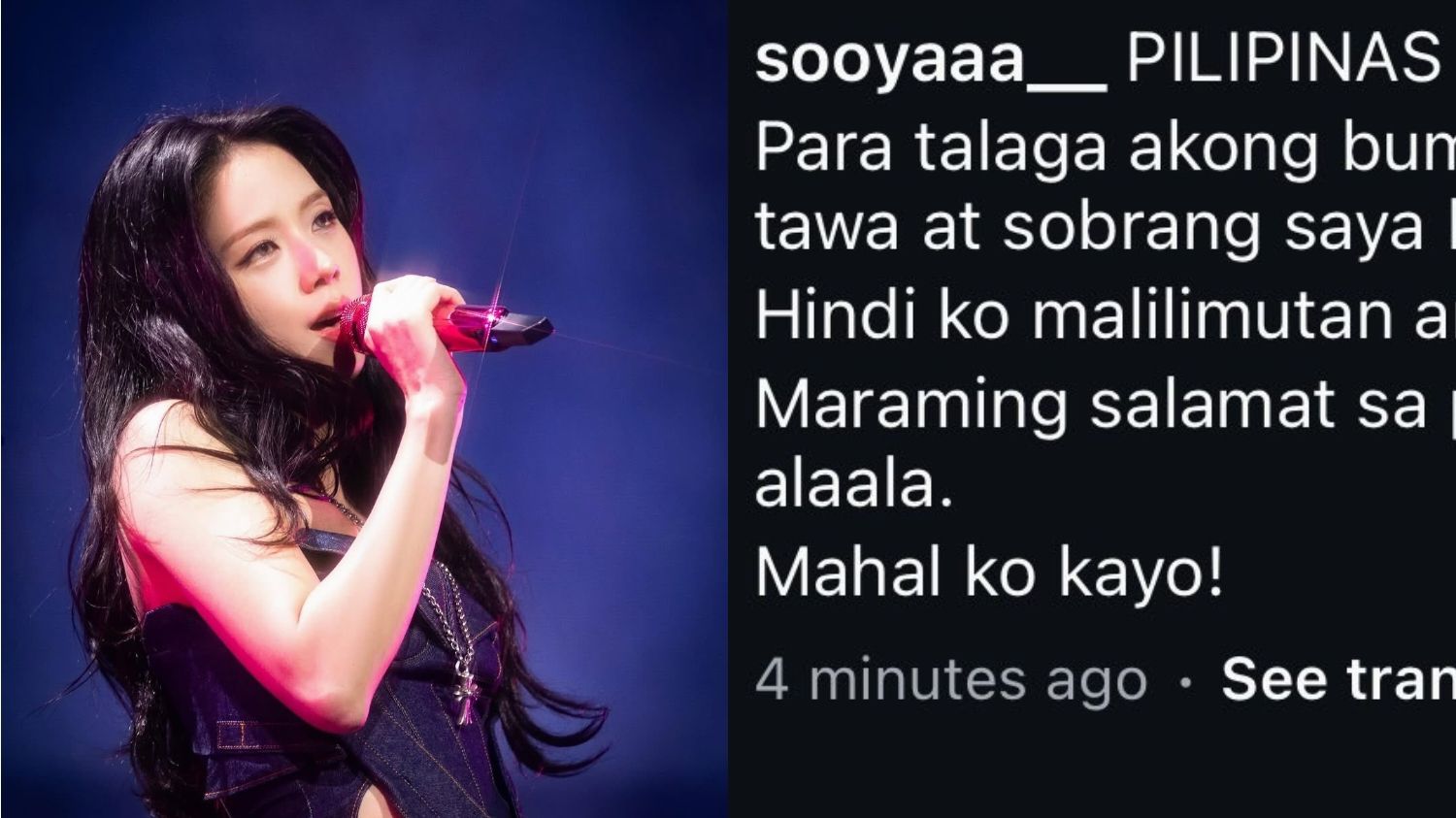 Jisoo's Heartfelt Tagalog Message Deepens Blackpink's Connection with Filipino BLINKs