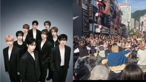 AHOF Brings the Heat to Busan Streets: First Busking Event Draws Throngs of Fans for 'Sugar High' Era