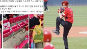 NCT WISH Sion Caught in Fan Etiquette Backlash at KIA Tigers Baseball Game