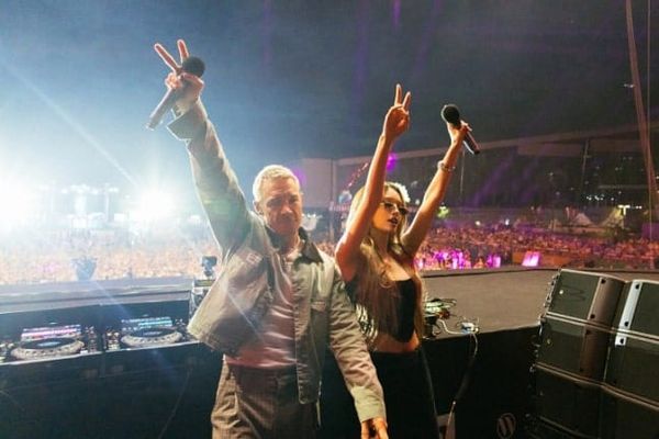 Jeon Somi Drops Unreleased Track "Ba Da Bing" in Surprise Collab with Diplo at Waterbomb Seoul