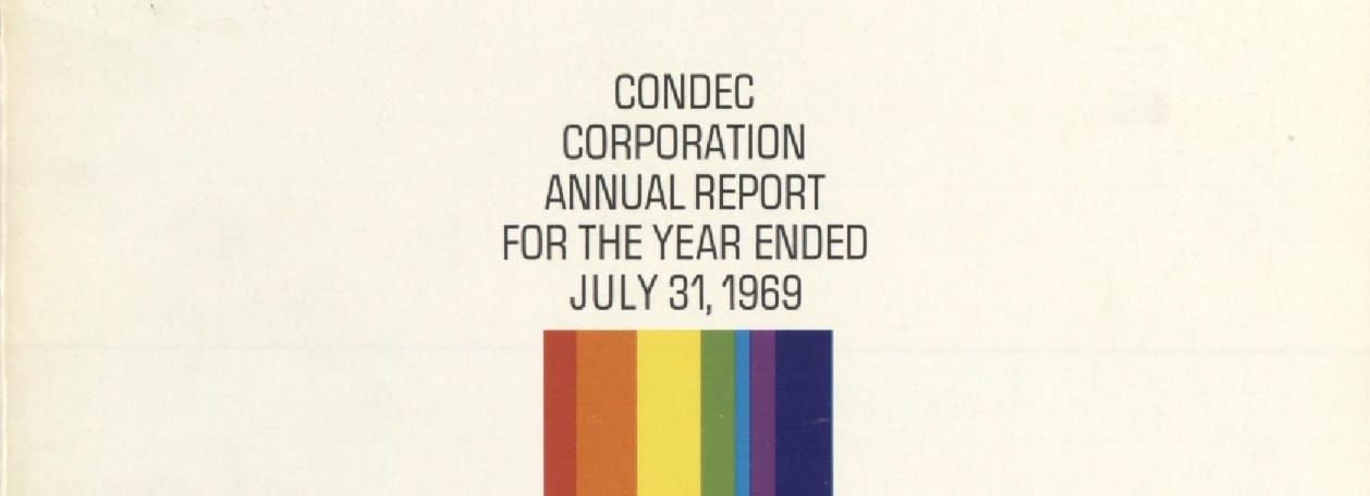 The Condec Annual Report 1969