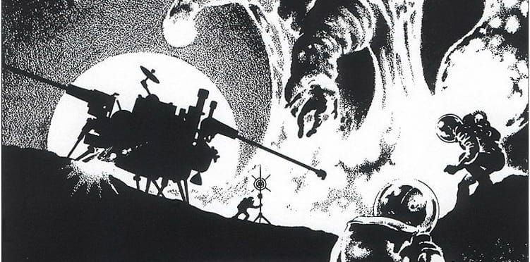 Black and White Sci-Fi