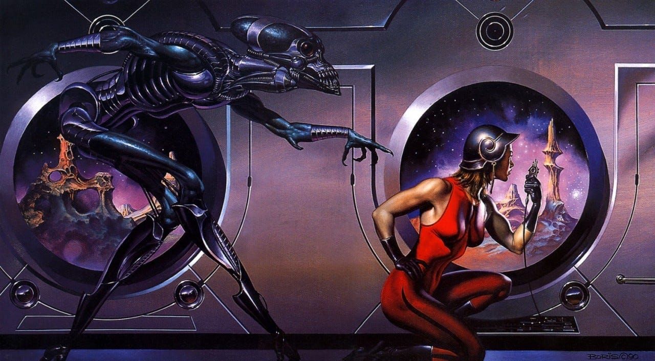 Book notes: 'Dreams - The Art of Boris Vallejo'