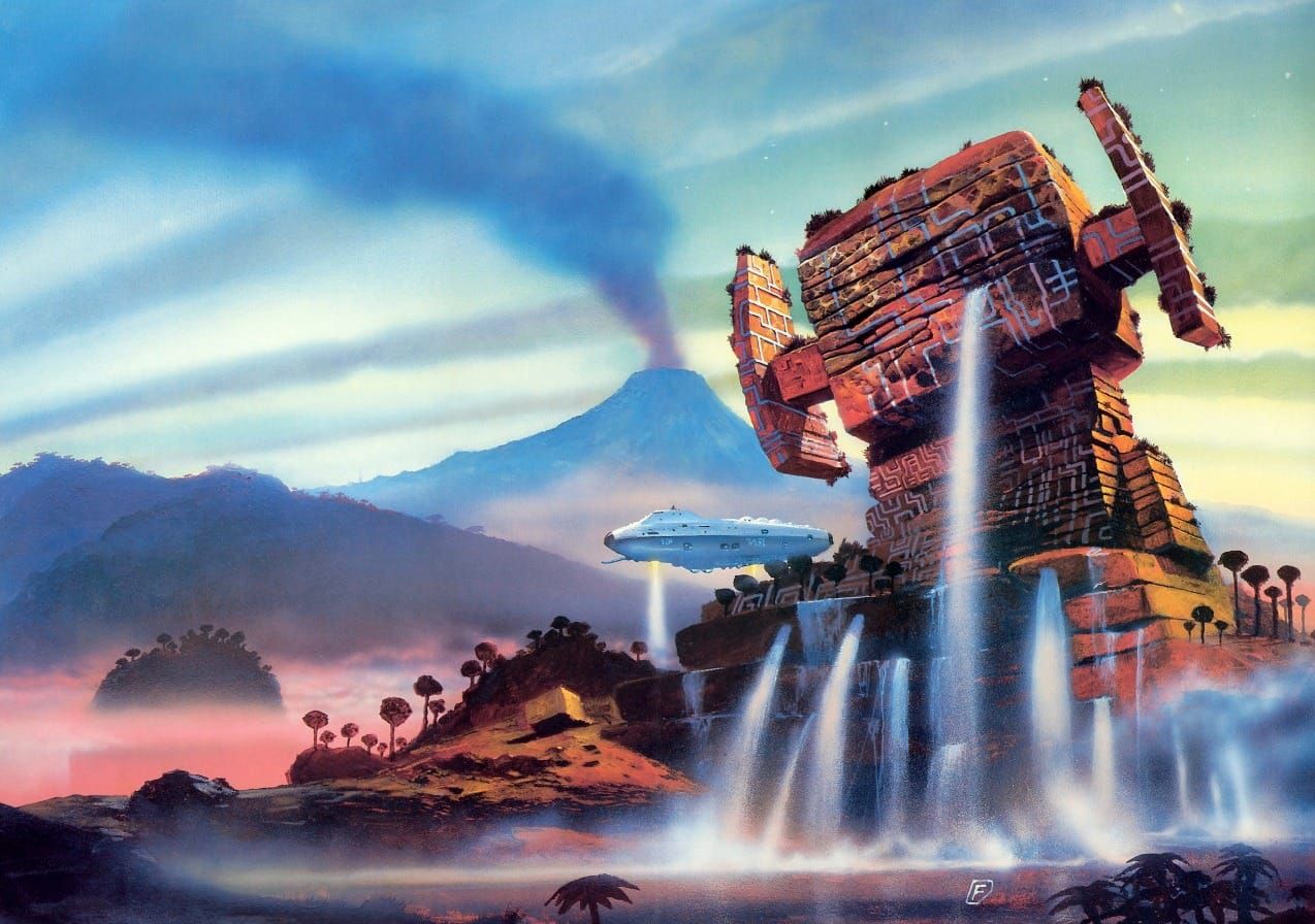Alien Waterfalls