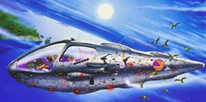 Looking in Spaceship Windshields