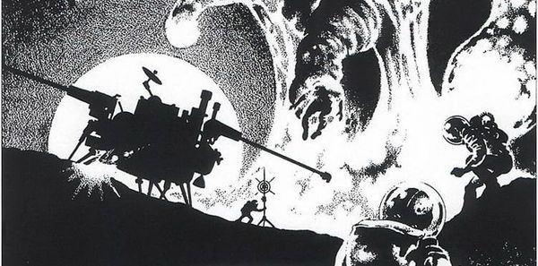 Black and White Sci-Fi