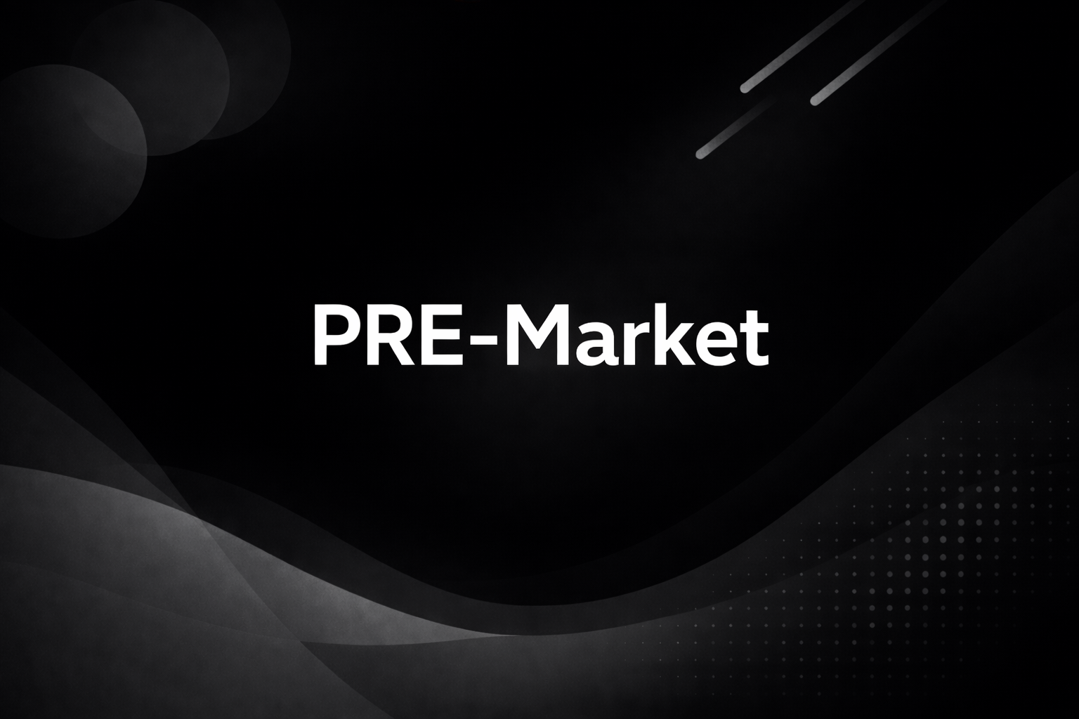 PRE-Market