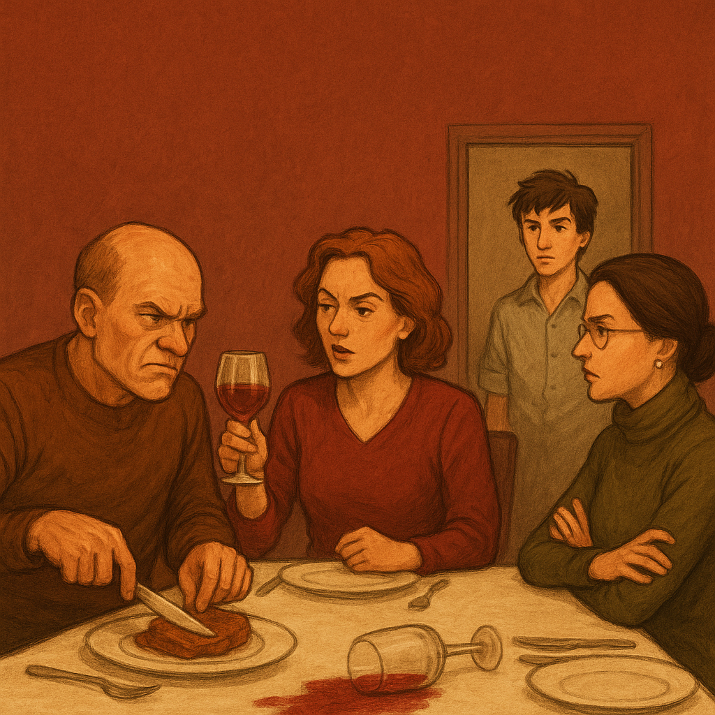 A Family Dinner: Who Really Rules Humanity