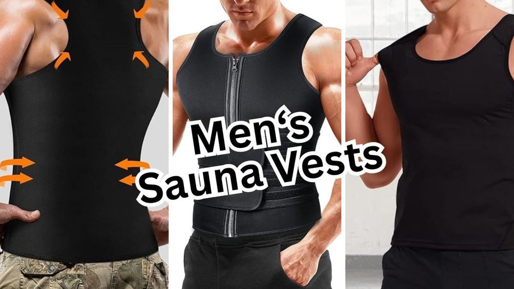 mens sauna vests