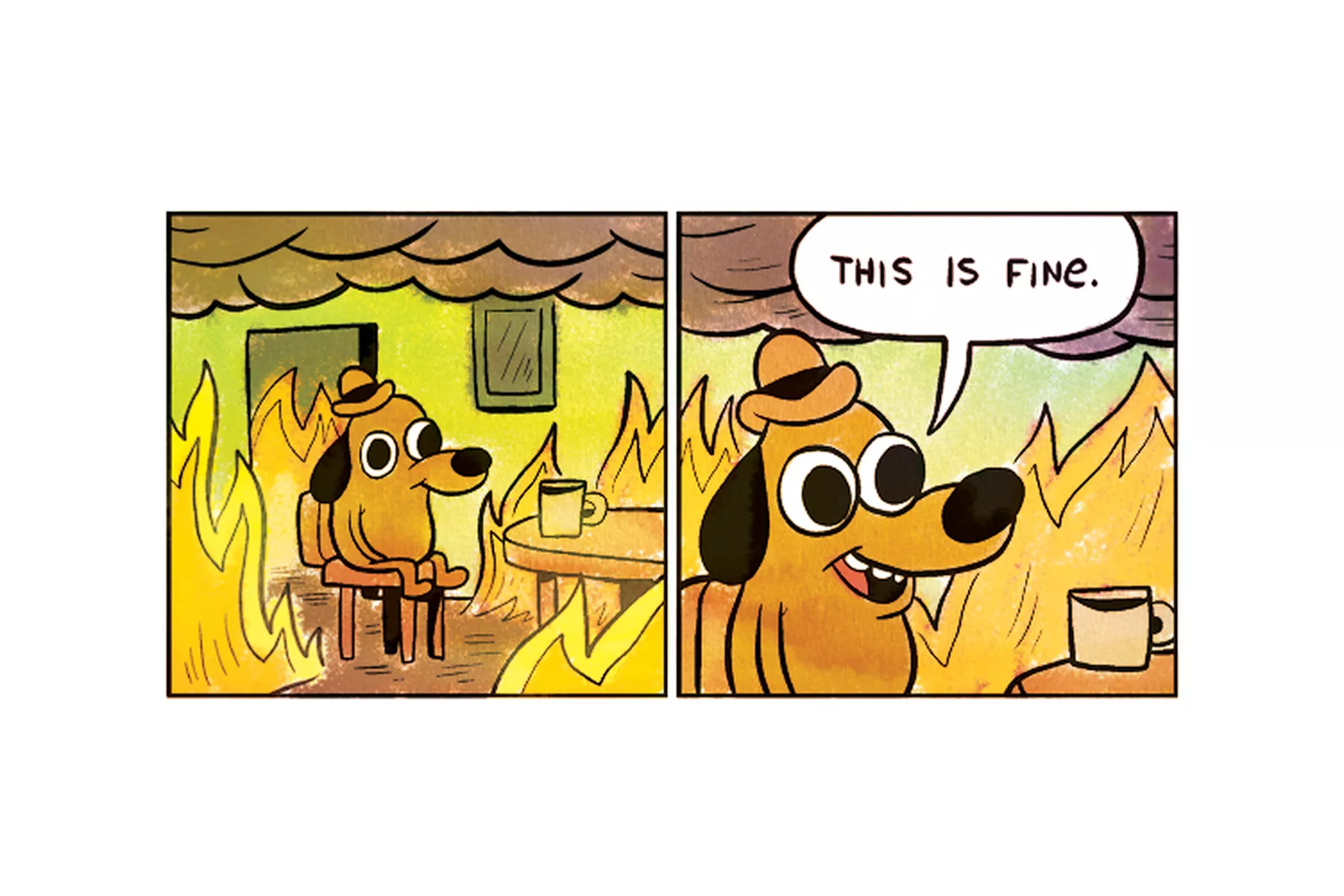 The "This is Fine" meme